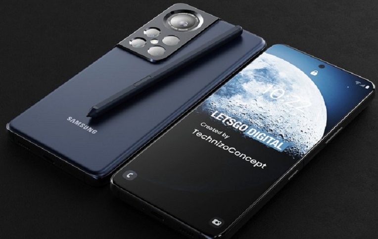 Samsung Galaxy S22 Ultra lộ thiết kế