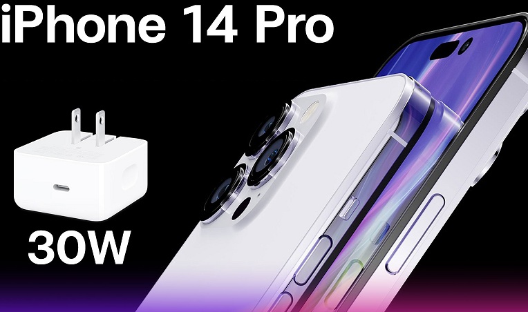 iPhone 14 Pro/Pro Max được trang bị sạc nhanh 30 W