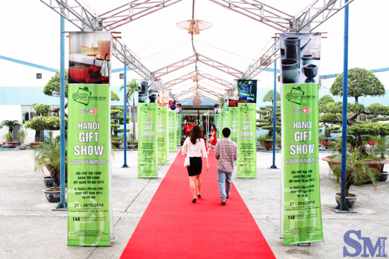 Khai mạc hội chợ Quà tặng hàng thủ công mỹ nghệ Hà Nội năm 2014